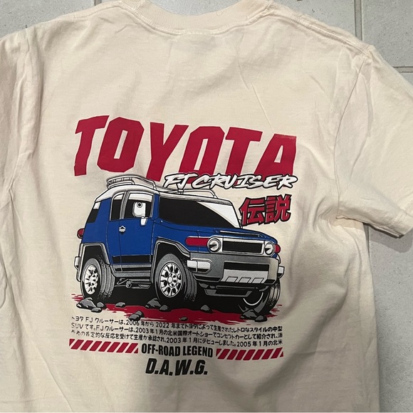 Toyota fj cruiser unisex screen printed tshirt - Picture 4 of 4